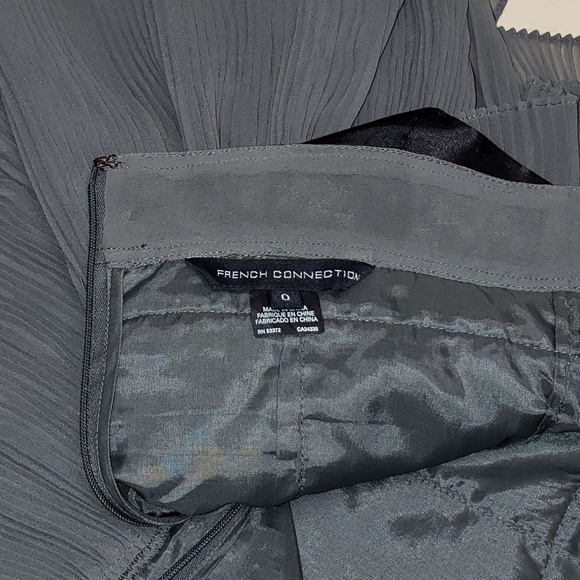 FCUK French Connection Angela Pleated Flapper Top - Picture 6 of 7